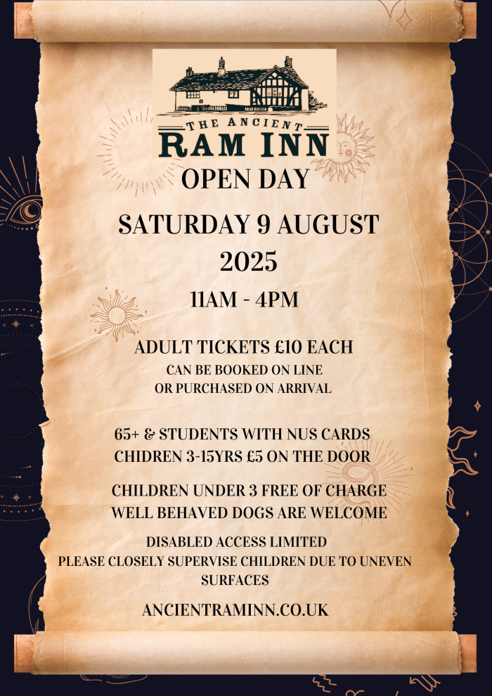 OPEN DAY 11am-4pm Sat 9 August 2025 £10ea