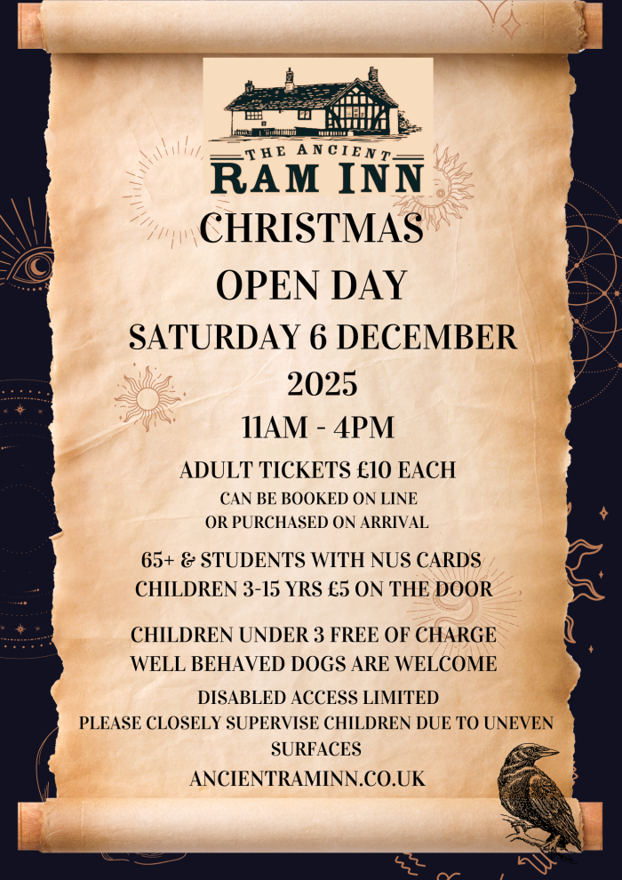 Christmas OPEN DAY 11am-4pm December 2025 £10ea